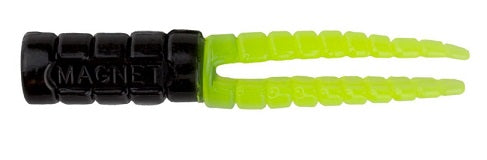 Leland Crappie Magnet 1.5in 15ct Black/Chartreuse