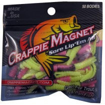 Leland Crappie Magnet 1.5in 15ct Glow Pop