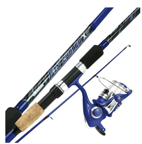 Okuma Fin Chaser X Spinning Combo 6ft 6in 2pc Blue