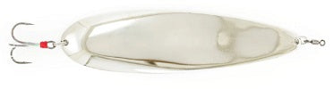 Nichols 5in Lake Fork Flutter Spoon Silver Chrome 1 1/8oz