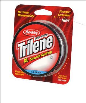 Berkley Trilene XL Monofilament Flourescent Clear Blue 10lb 300yds