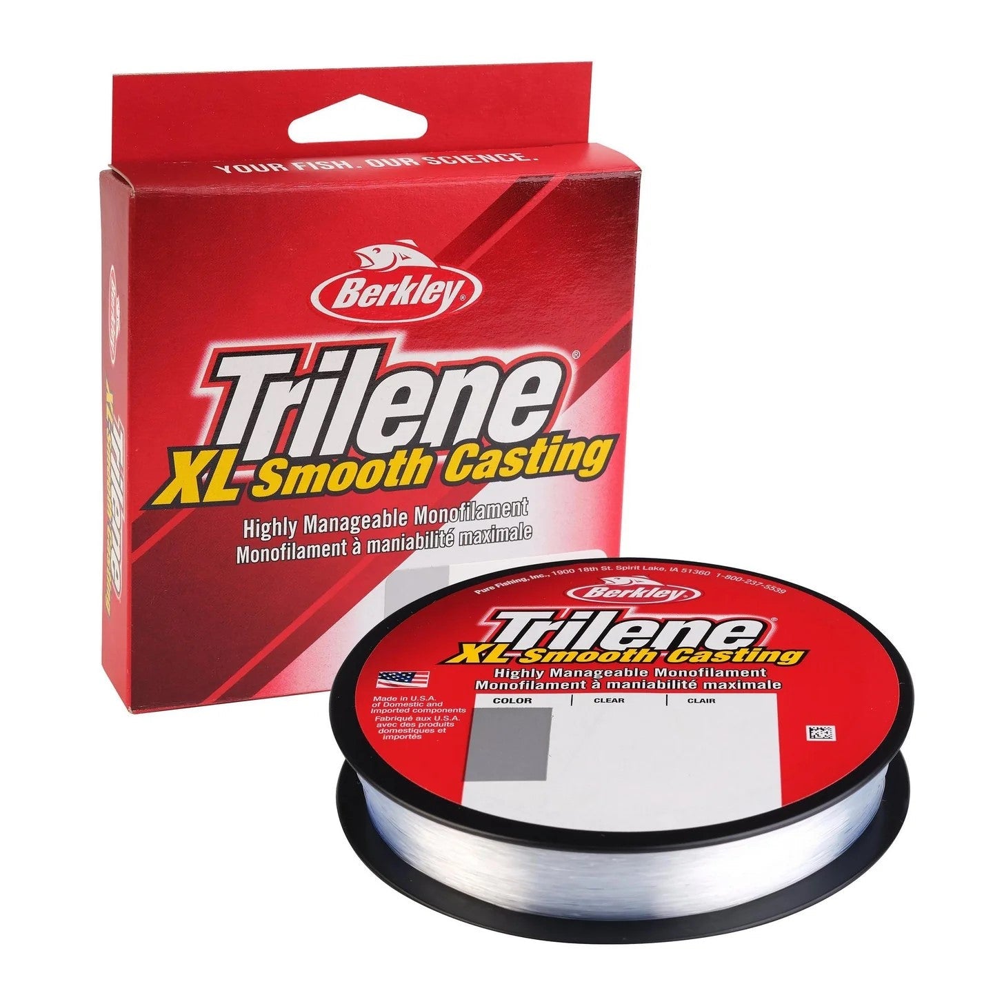 Berkley Trilene XL Monofilament Clear  14lb 300yds