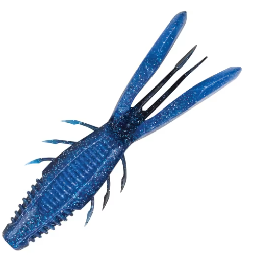 Rapala CrushCity Bronco Bug 4in 6ct Black N Blue