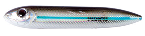 Heddon Super Spook Jr 1/2oz Silver Mullet