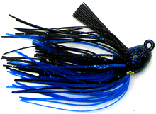 Strike King Bitsy Flip 1/4oz Black/Blue