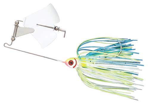 Booyah Buzz Bait 3/8 Snow White Shad