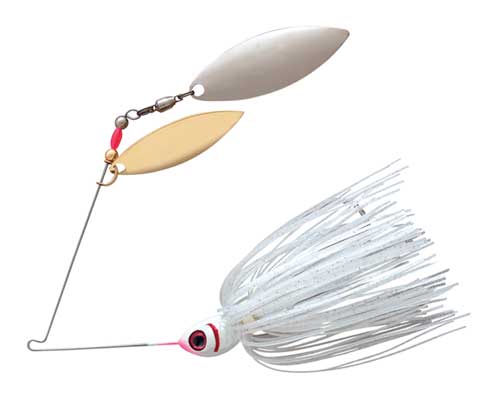 Booyah Blade 3/8 Tandem Satin Silver Glimmer