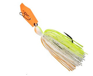 Z-Man Big Blade Chatterbait 1/2oz Chartreuse/White/Orange