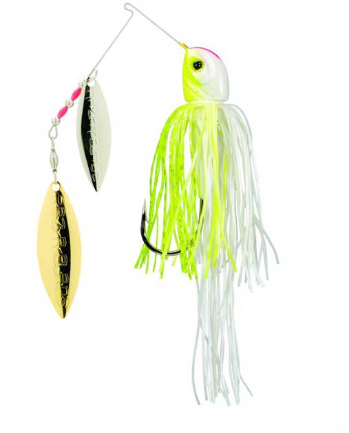 Strike King Bottom Dweller 1 3/8oz Charteuse/White