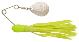 H&H Single Spinner 3/8 (6cd) Chartreuse – Moose Baits