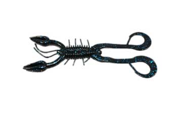 Net Bait HardyTack Craw 8bg Black Blue Flake