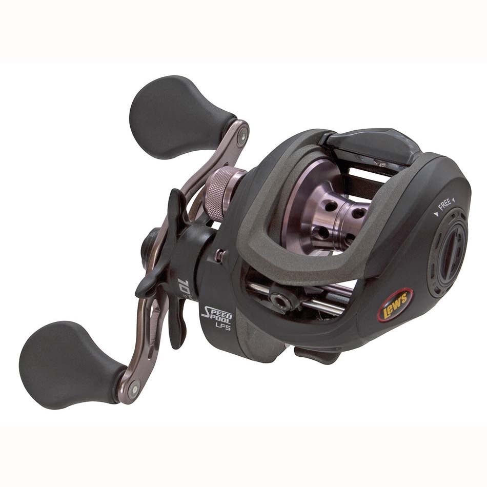 Lews Speed Spool LFS MCS Baitcast Reel 10BB-150yd/12lb-6.8:1