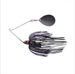 War Eagle Night Time Spinnerbait 3/4oz  BNK Black Purple