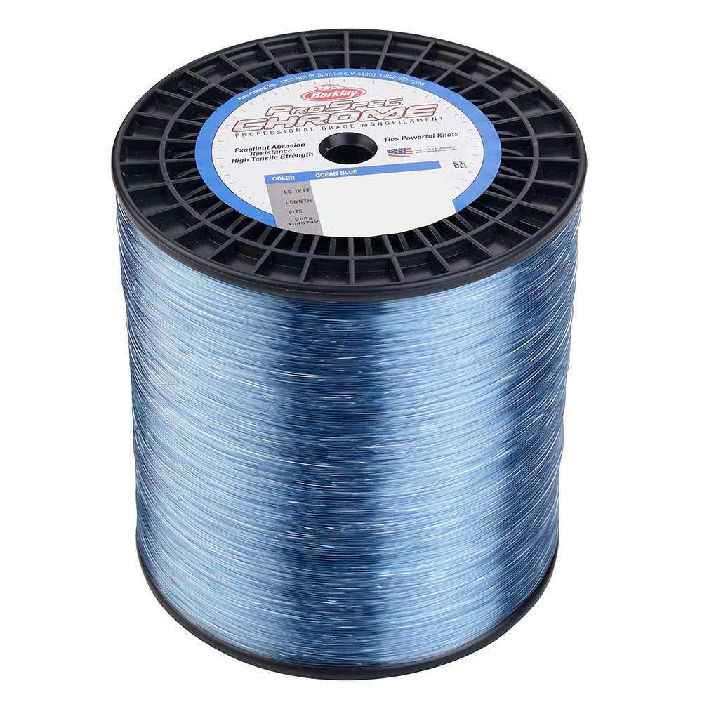 Berkley ProSpec Chrome Ocean Blue Monofilament - 25 lb - 3000 yds - PSC3B25-OBL